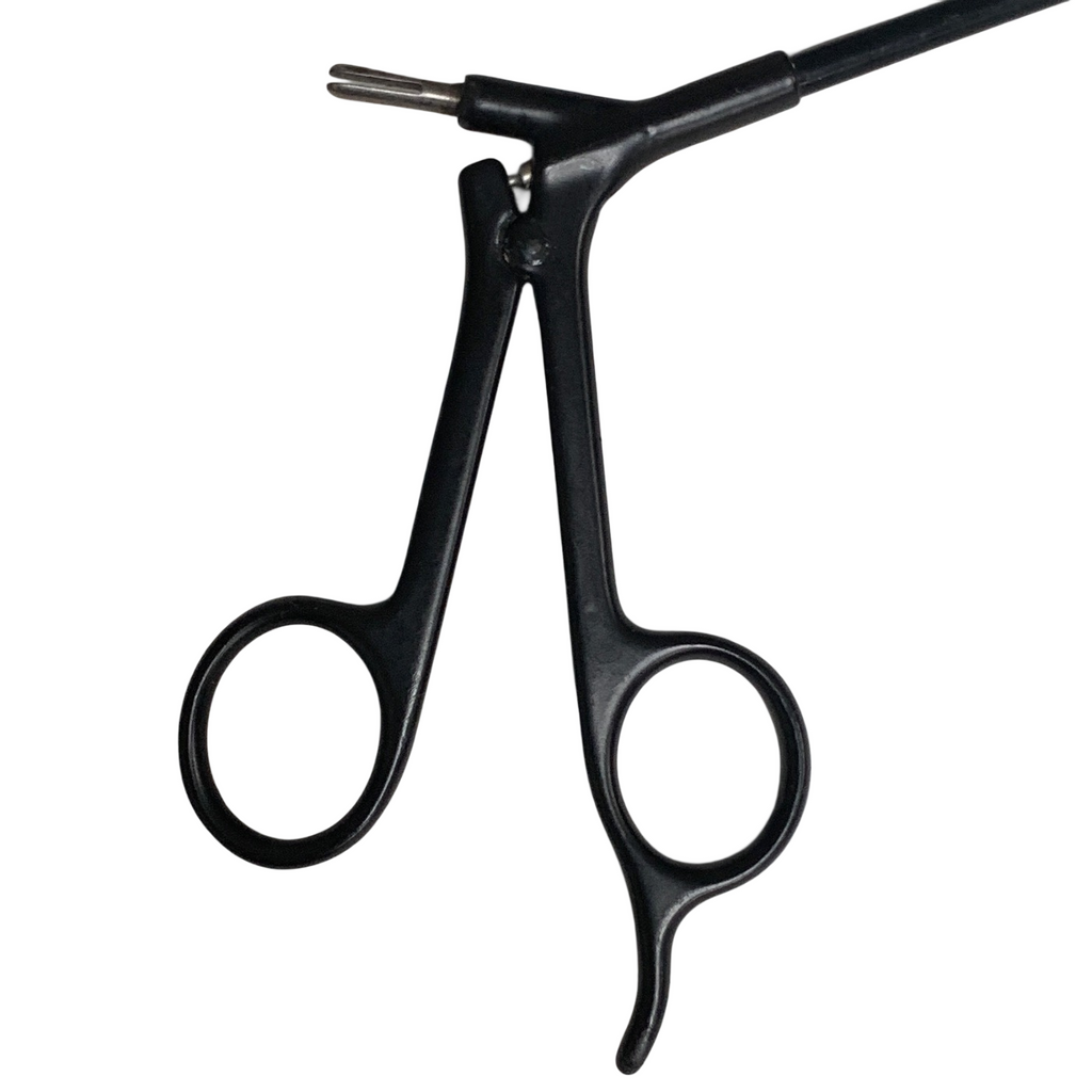 UNBRANDED GERMAN LAPAROSCOPIC BIOPSY FORCEPS 5MM X 33CMS SINGLE ACTION JAWS