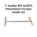 V. Mueller REF SU2974 Weisenbach Forceps Holder 6in