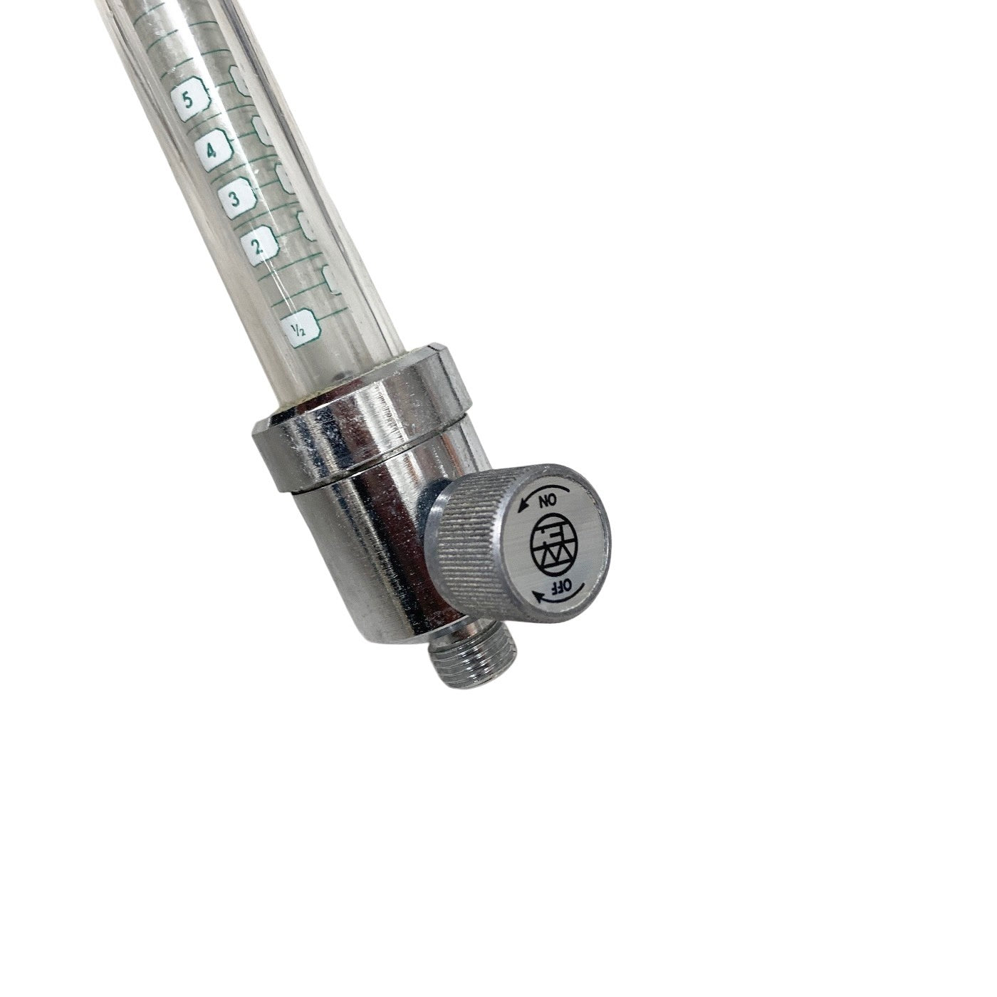 Western Enterprises Slim-Line Oxygen Flowmeter 0-15 LPM Medical Thorpe Tube O2