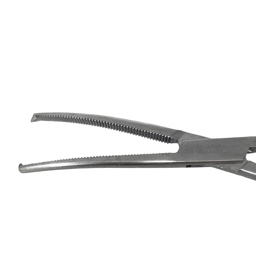 V. Mueller SU2814 Ochsner Artery Forceps 8" Curved 1x2 Teeth Kocher Hemostat