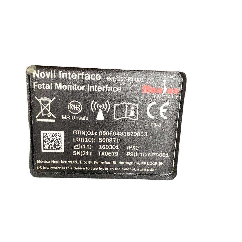 MONICA HEALTHCARE REF 107 PT-001, Novii Interface Fetal Monitor Interface