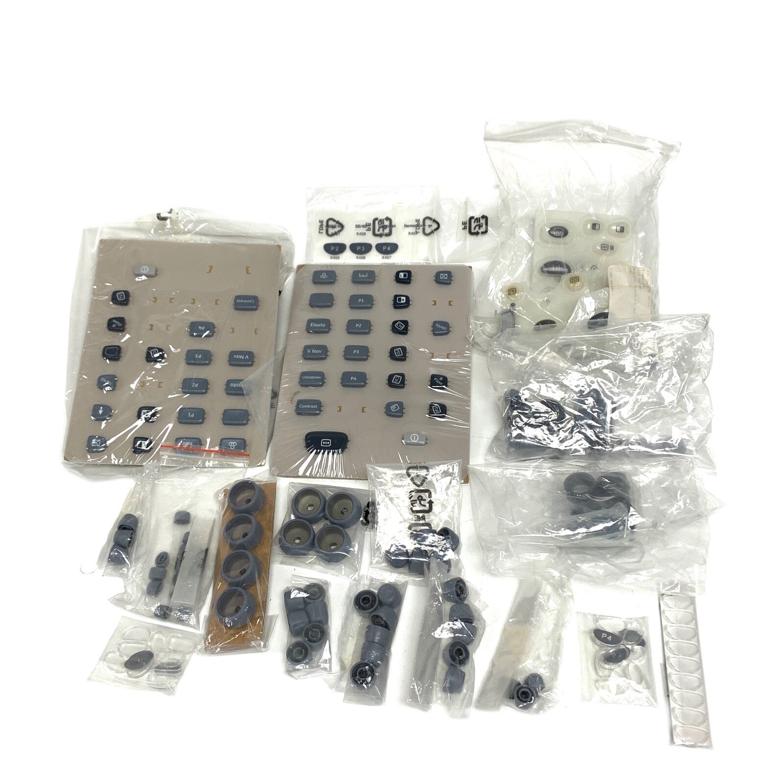 GE REF 5207000, LOGIQ E9, lot of mix Button Cap Kit