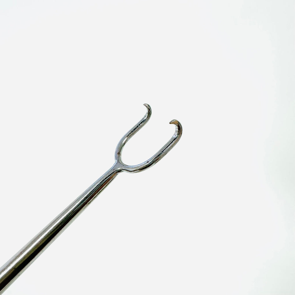 V. Mueller RH1135 Nasal Tenaculum Hook, Dbl Prongs,  6-3/8 Inch Instrument