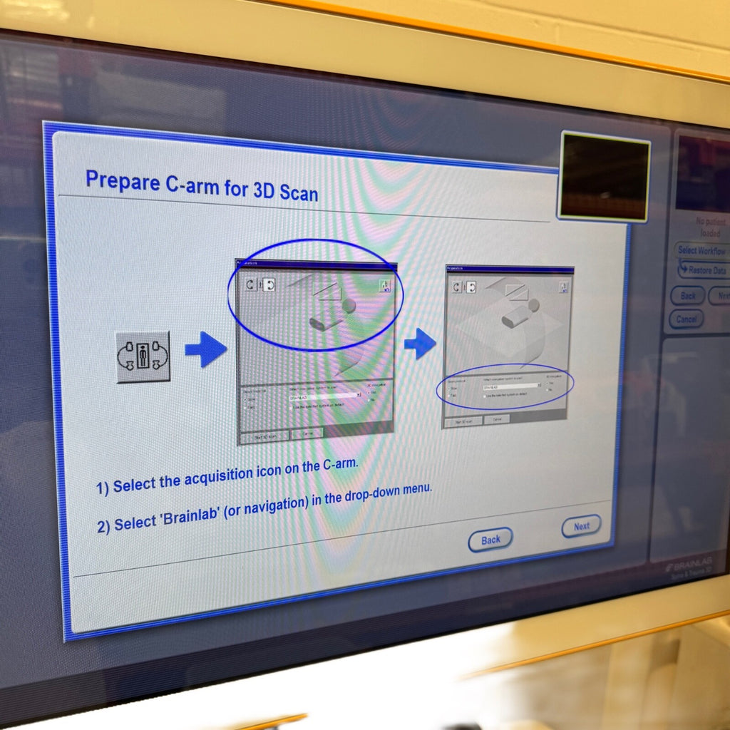 BRAINLAB 19901 Curve 1.1 Dual Navigation System w/ Curve Dual Navigation Station