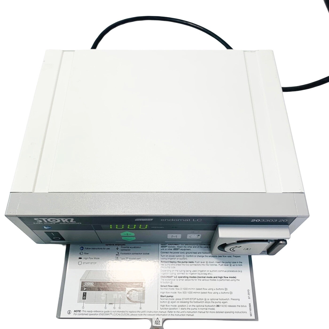 Karl Storz REF 20330320-1, SCB ENDOMAT LC SUCTION PUMP