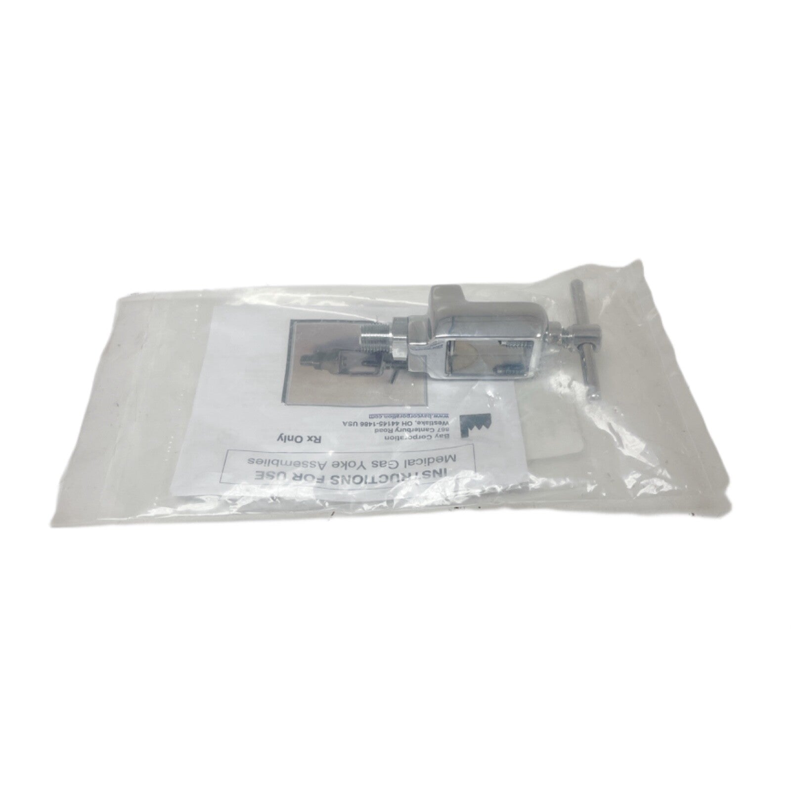 Bay Corporation REF 9404 Yoke CGA 940 x 1/4" NPT Male, CO2 & O2 Mix