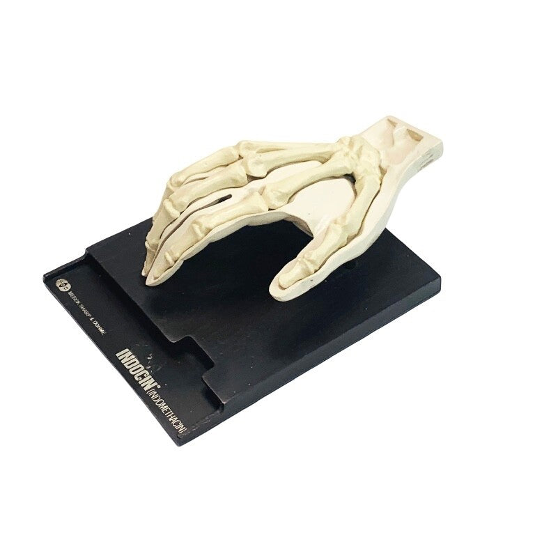 INDOCIN MERCK SHARP & DOHME INDOMETHACIN ANATOMICAL HUMAN HAND