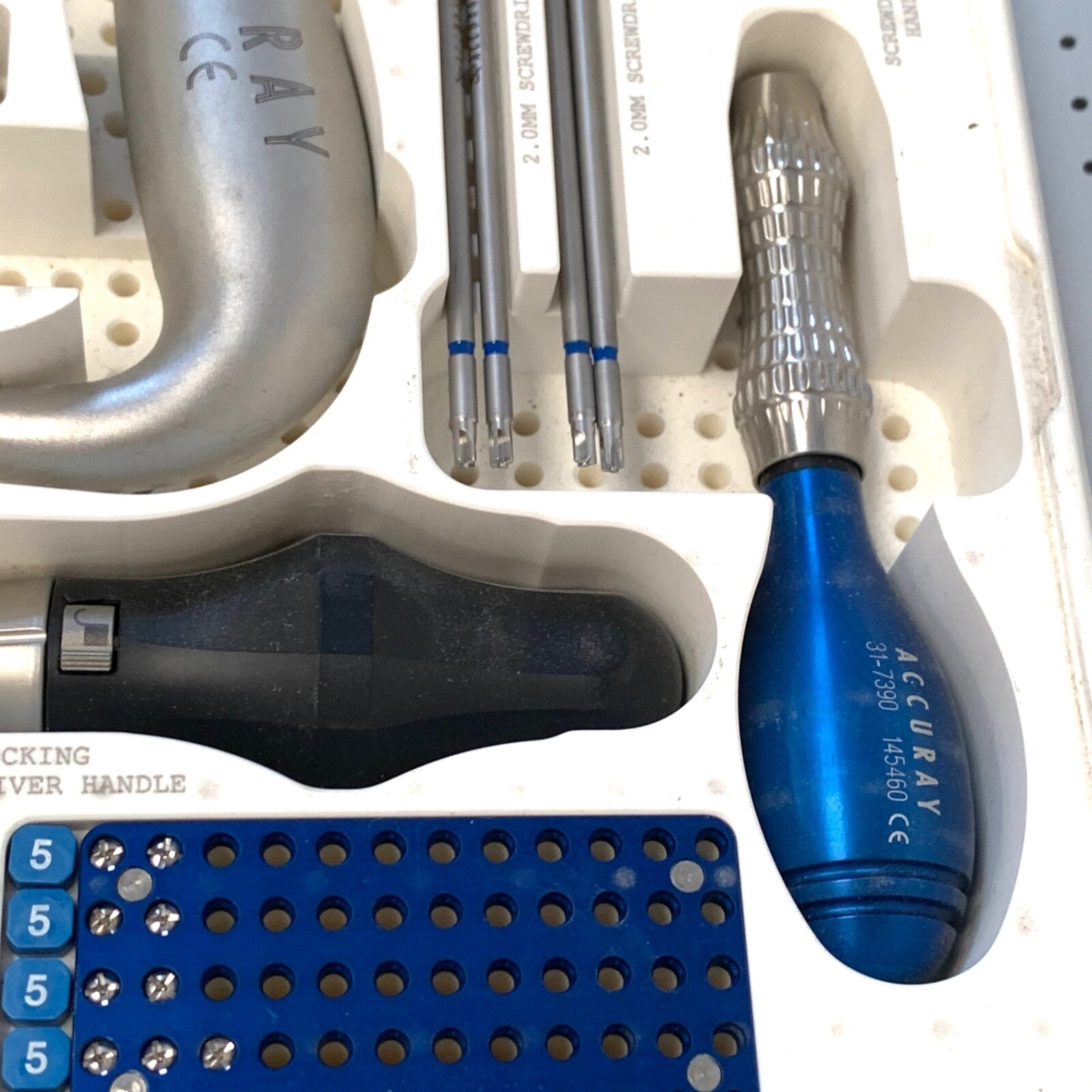Accuracy 2.0mm CyberKnife Fiducial Set, Set of 12 Instruments
