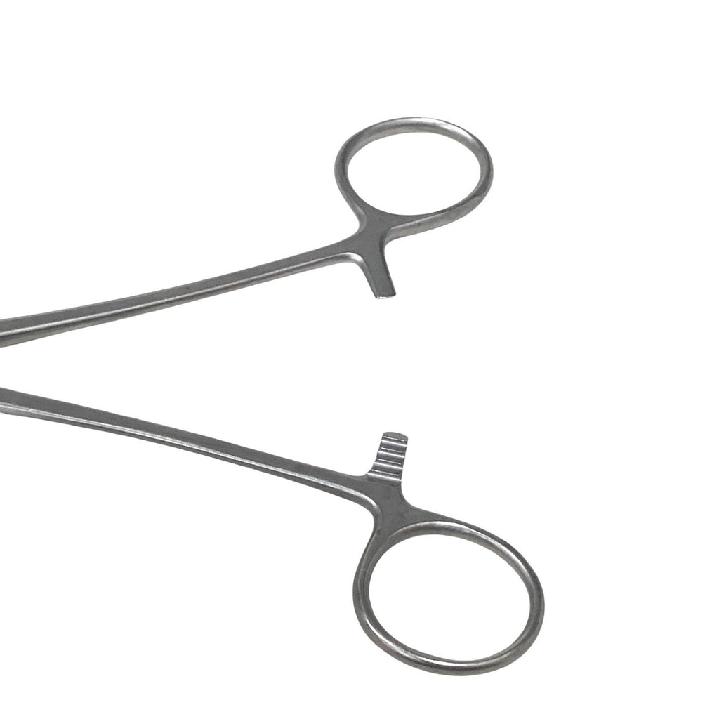 V. Mueller SU2814 Ochsner Artery Forceps 8" Curved 1x2 Teeth Kocher Hemostat