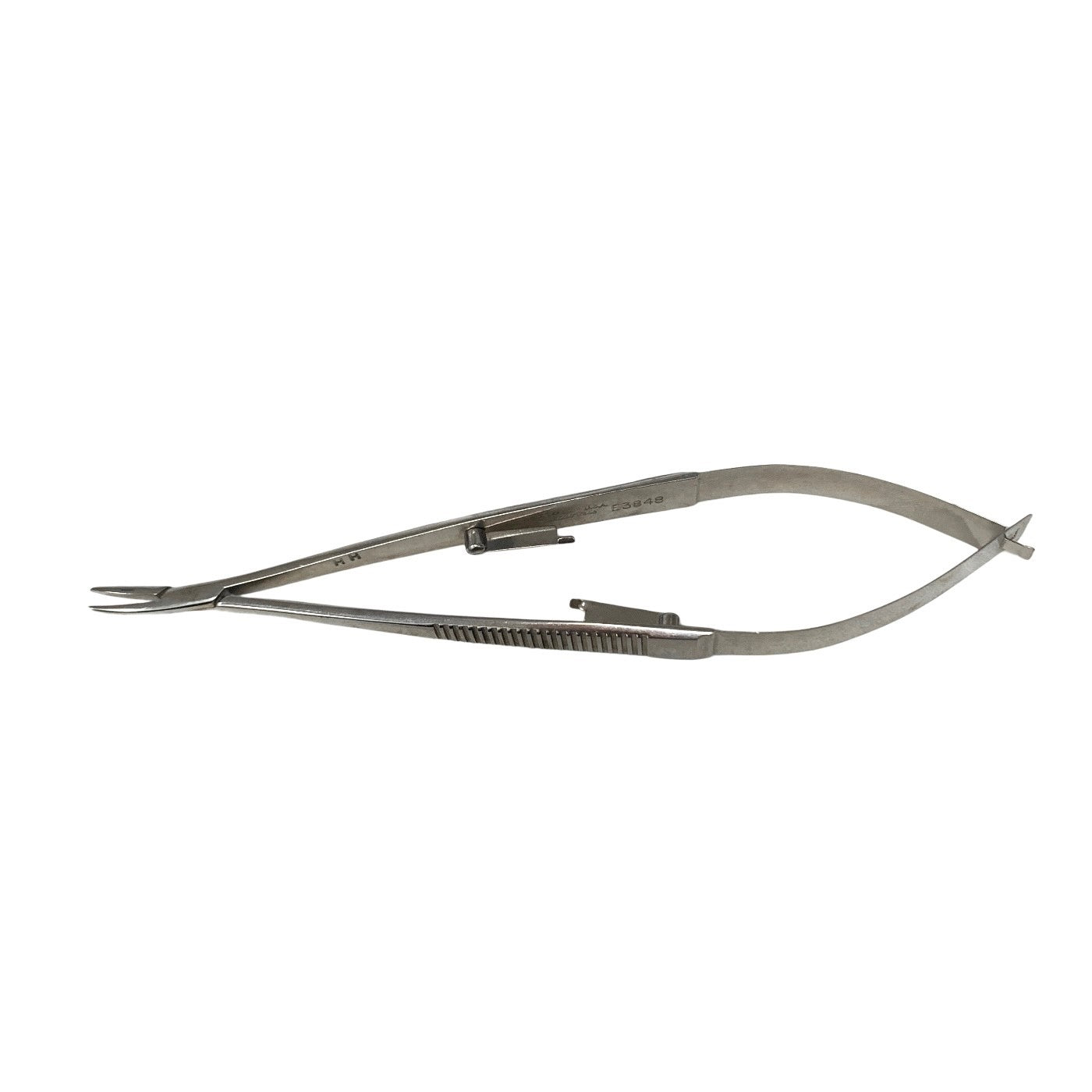 STORZ REF E3848, Castroviejo Needle Holder 11mm Curved Medium Locking