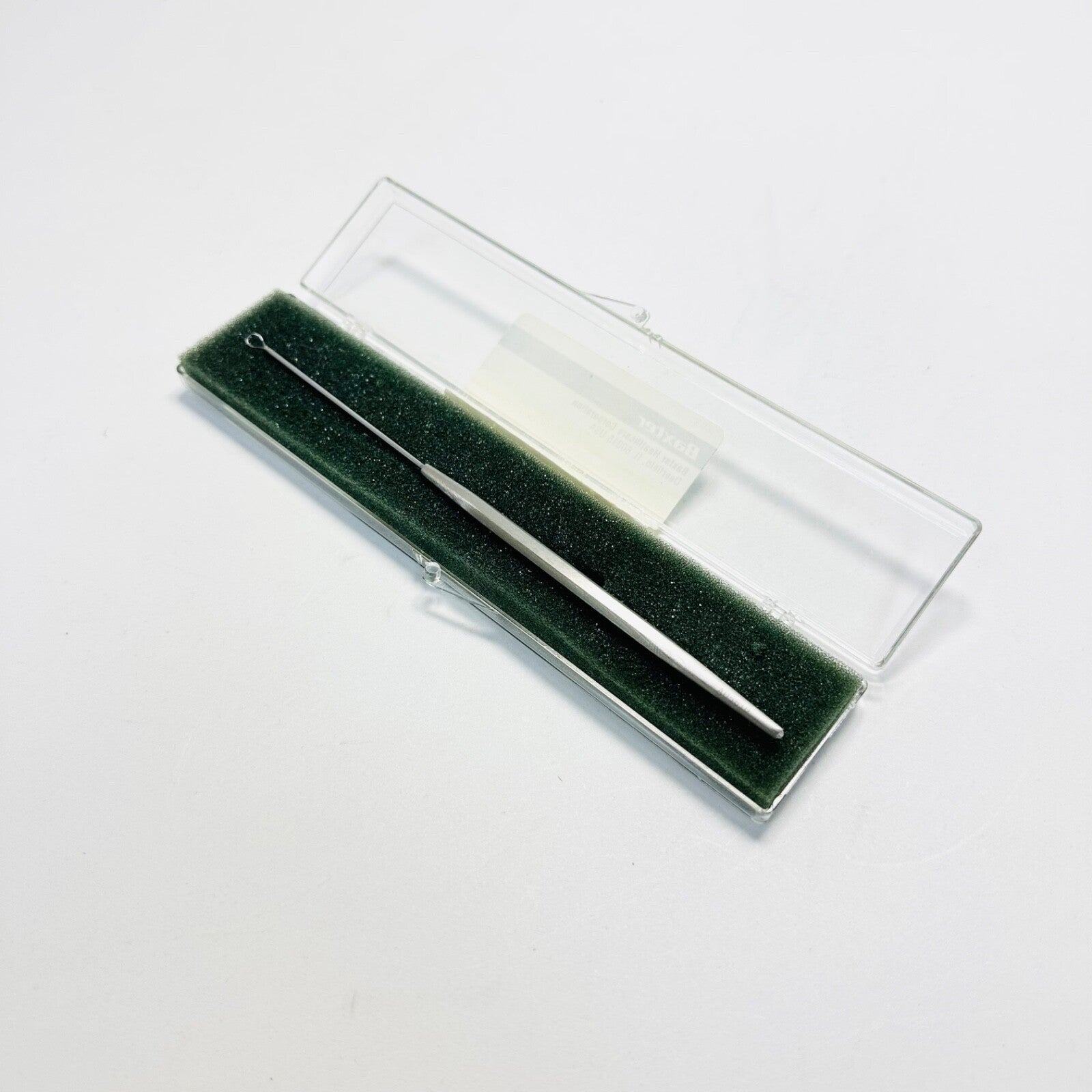 V. MUELLER AU5610 Ear Billeau Curette Loop, Round Knurled Handle Small Tip 7 In.
