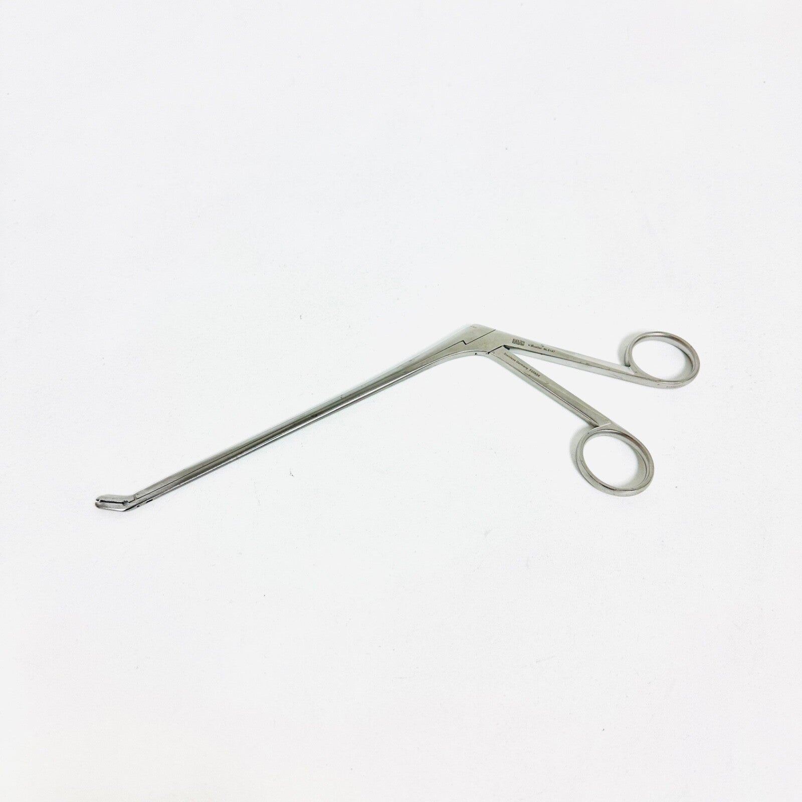 V. Mueller NL6147 Pituitary Rongeur Forceps Angled Up 2 X 10 mm 7" Instrument