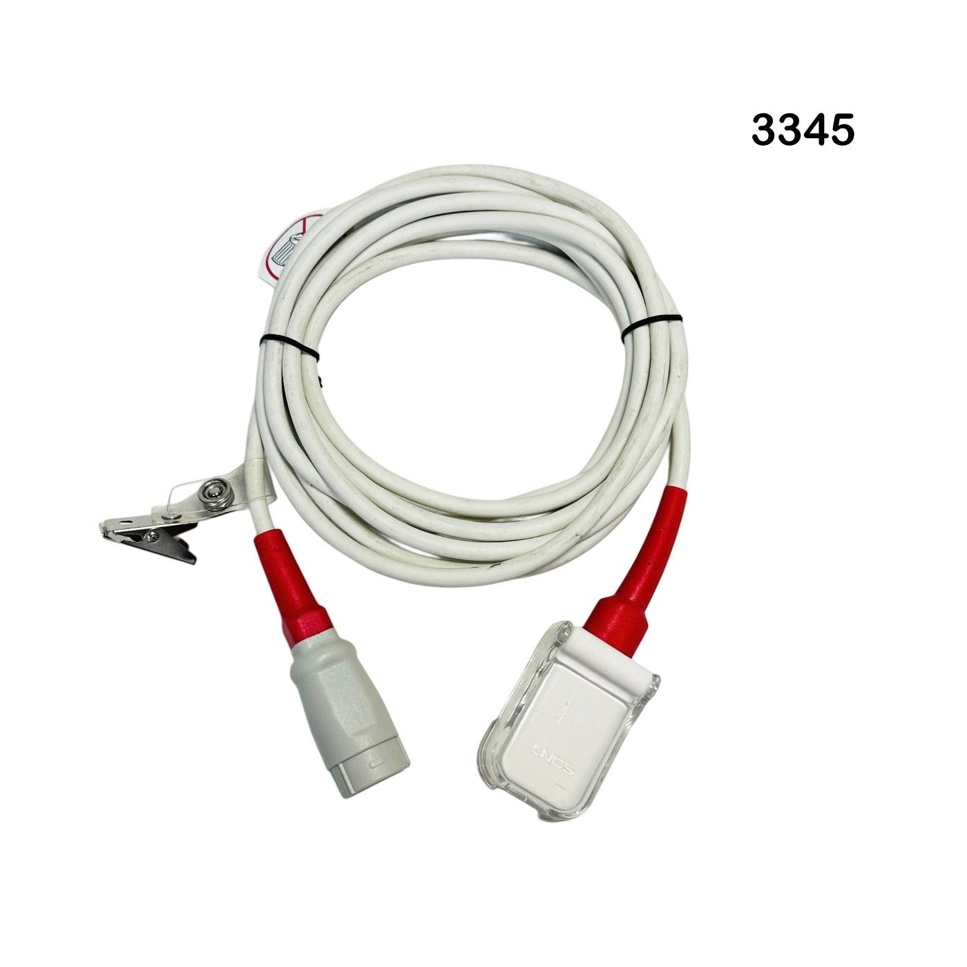 Masimo 3345 Red 25 LNC-10 Cable – 10 ft