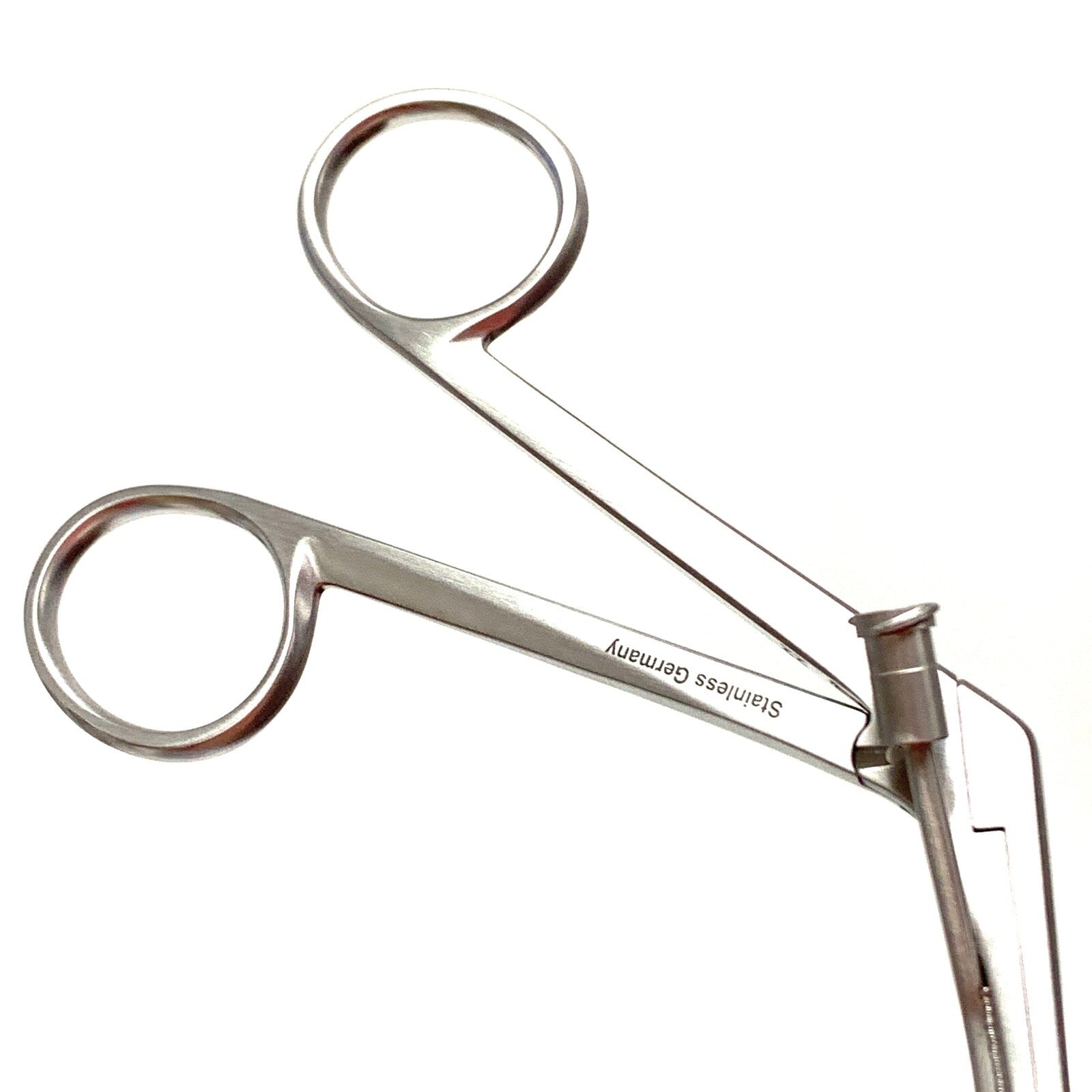 V Mueller REF RH551-354, Nasal Suction Forceps Double Action, Up Angled, 3.5mm