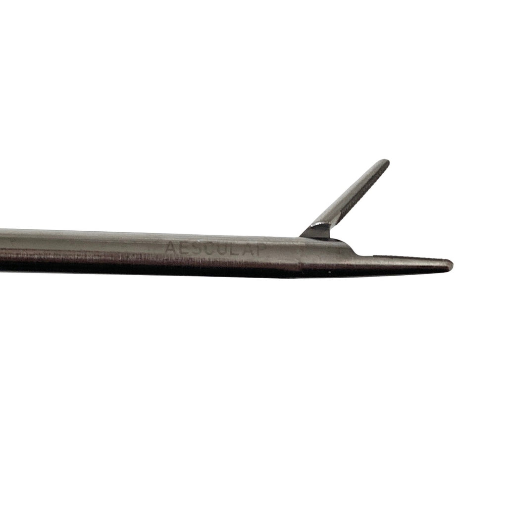 Aesculap Ref Pl404R Surgical Laparoscopic 5Mm Durogrip Straight Tc Needleholder