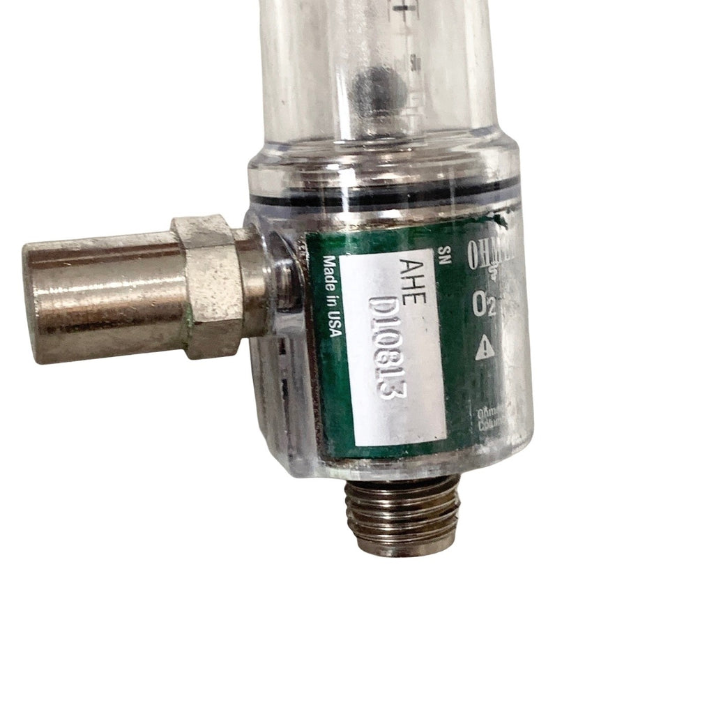 Ohmeda Oxygen Flowmeter O2 0-15 LPM Medical Gas Flow Meter