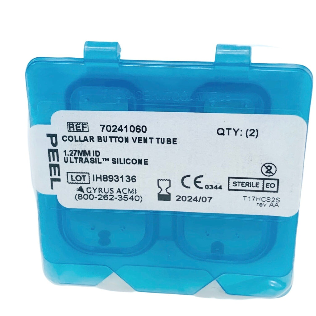 GYRUS ACMI REF 70241060, COLLAR BUTTON VENT TUBE, TRAINING