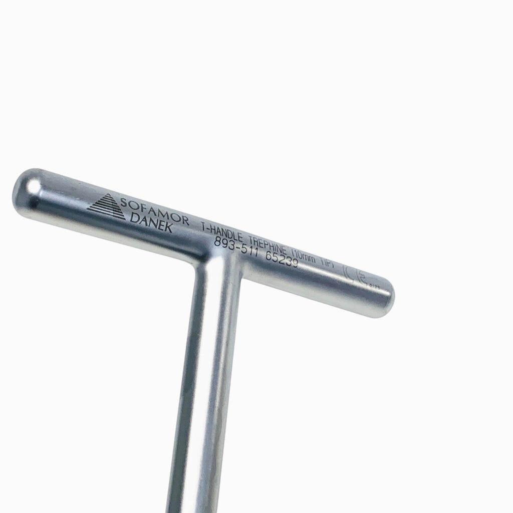 893-511 Medtronic T-Handle Trephine 10mm Tip Instrument