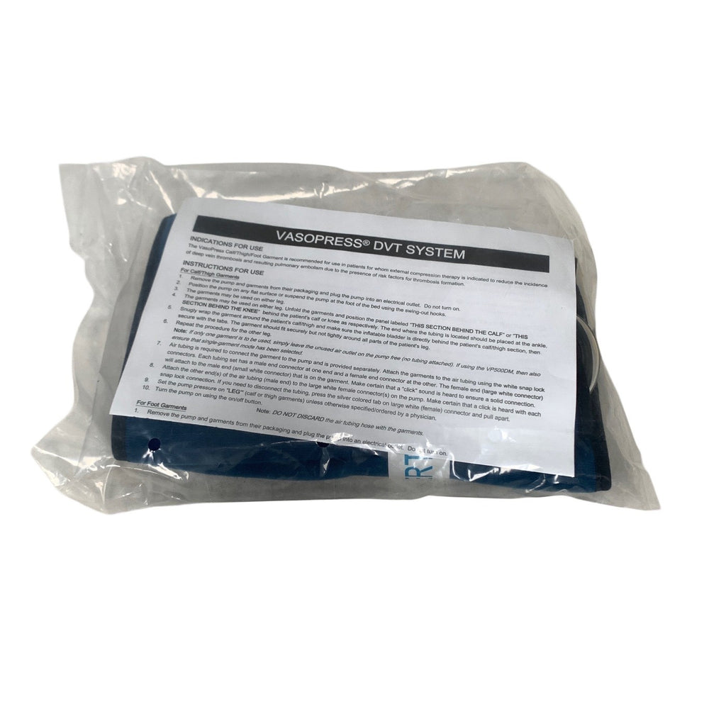 ZIMMER REF VP501P, VASOPRESS DVT SYSTEM CALF EXTRA SMALL, SINGLE UNIT
