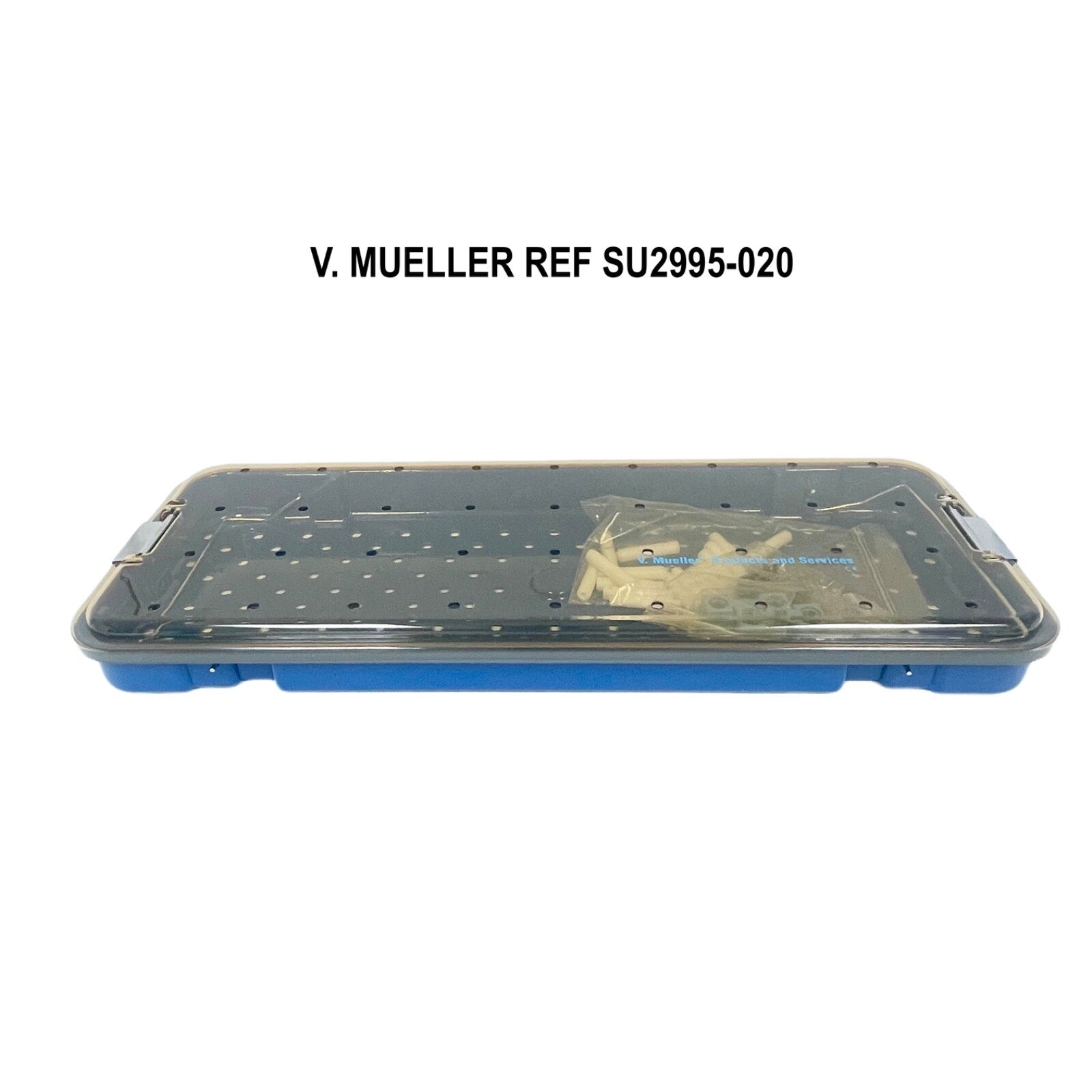 V. MUELLER SU2995-020 Endoscopic Tray With Pin Set 22 X 8-1/4 X 1-3/4”