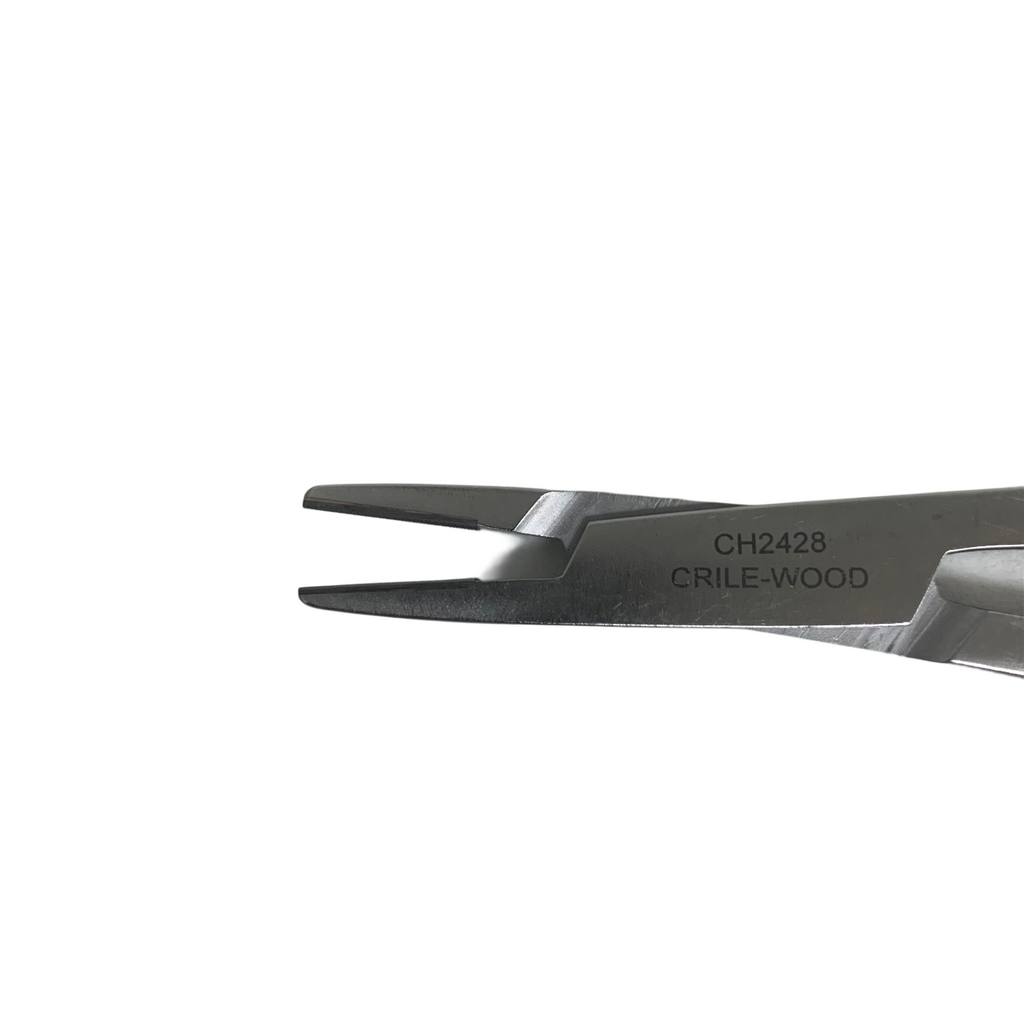 V. Mueller CH2428 Vital Crile-Wood Needle Holder, Straight, 11-3/4"