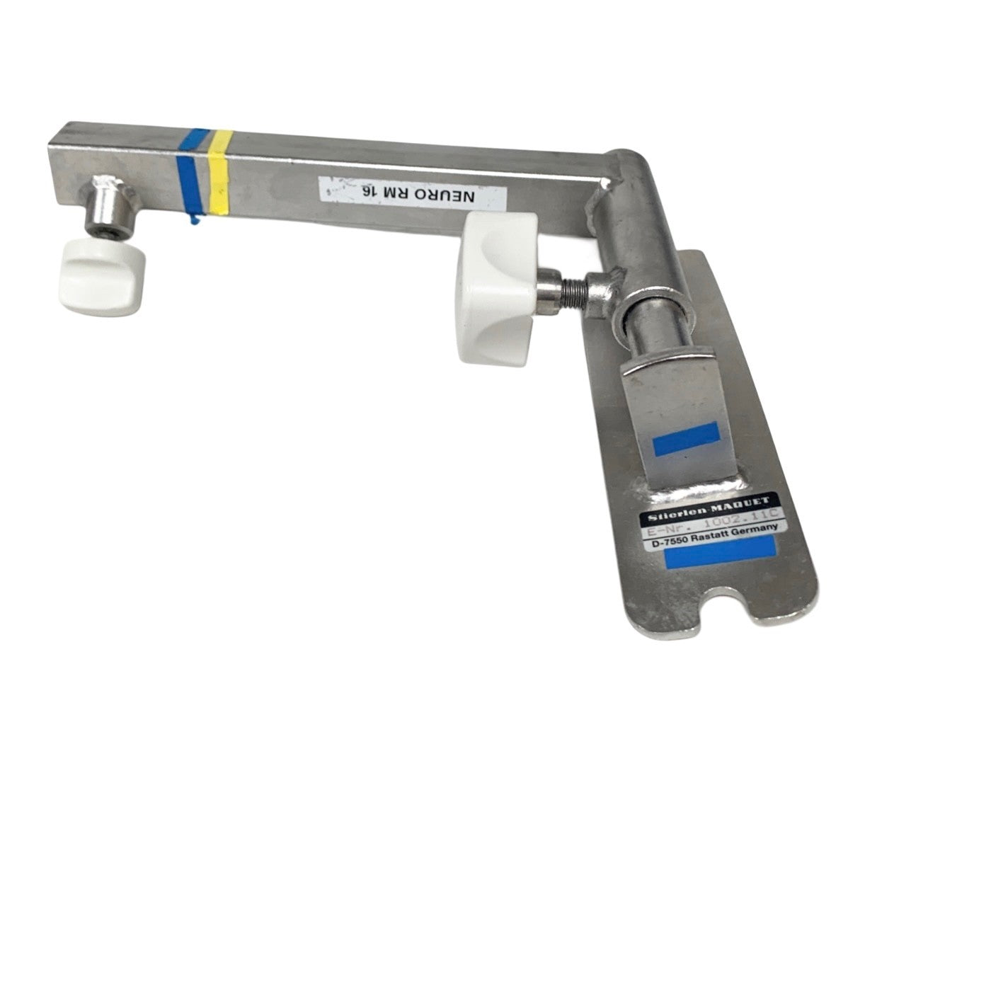 Maquet Stierlen 1002.11C Neuro RM 16 Surgical Support Arm Rail Clamp - NO PAD