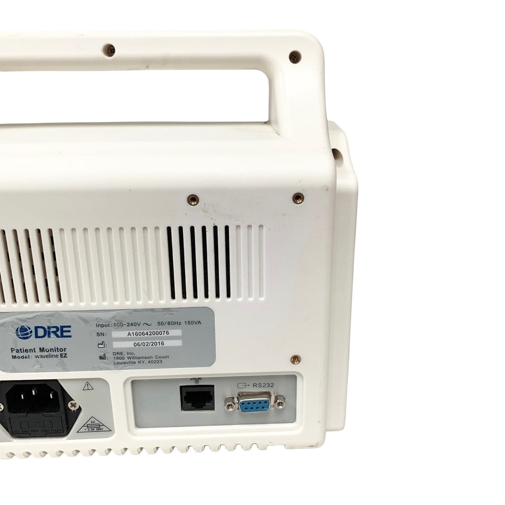 DRE Waveline EZ Patient Monitor - For Parts or Repair - Edan iM60 Portable Unit