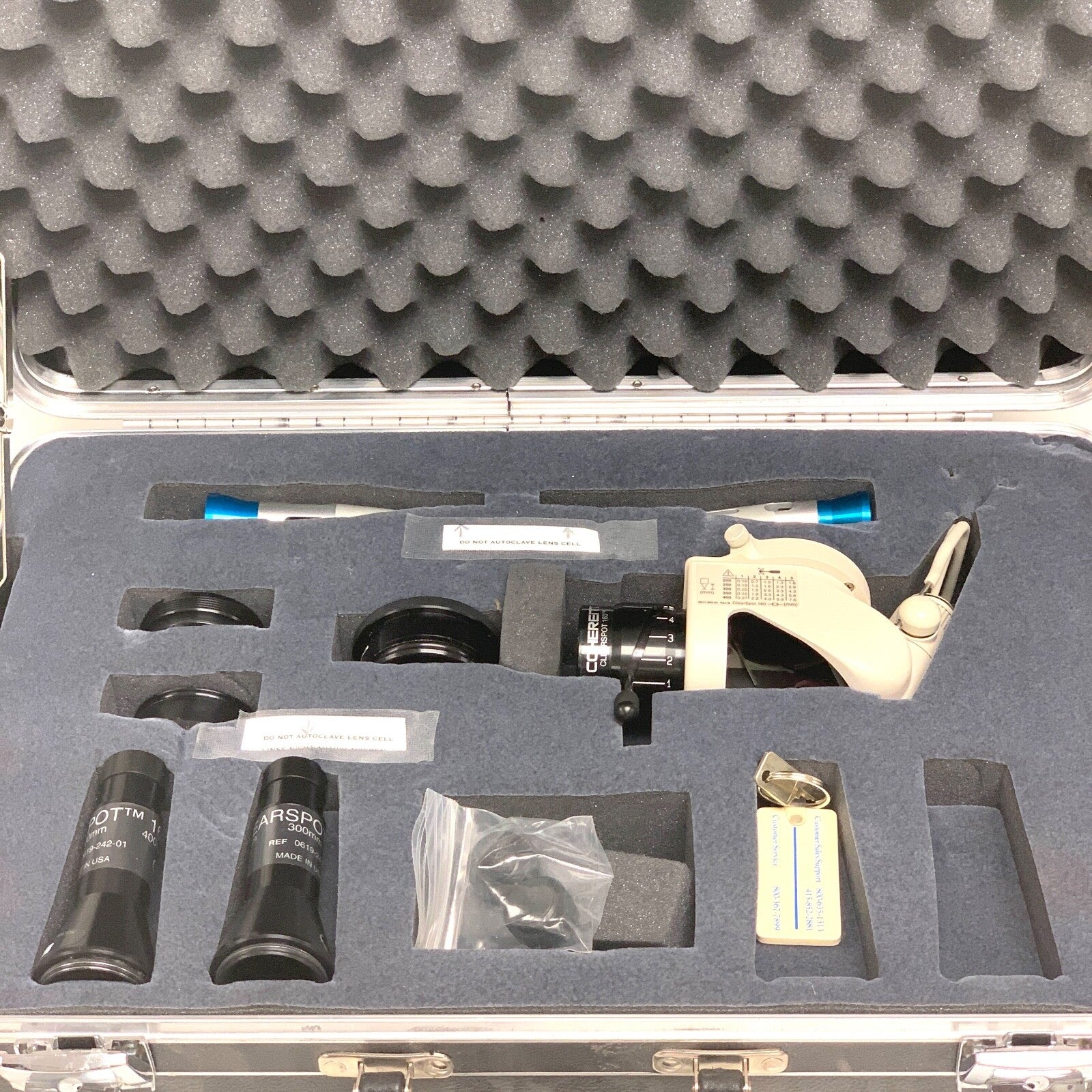 Coherent Clearspot 160 Micromanipulator w/ 300/400 mm lense Accessories & Case