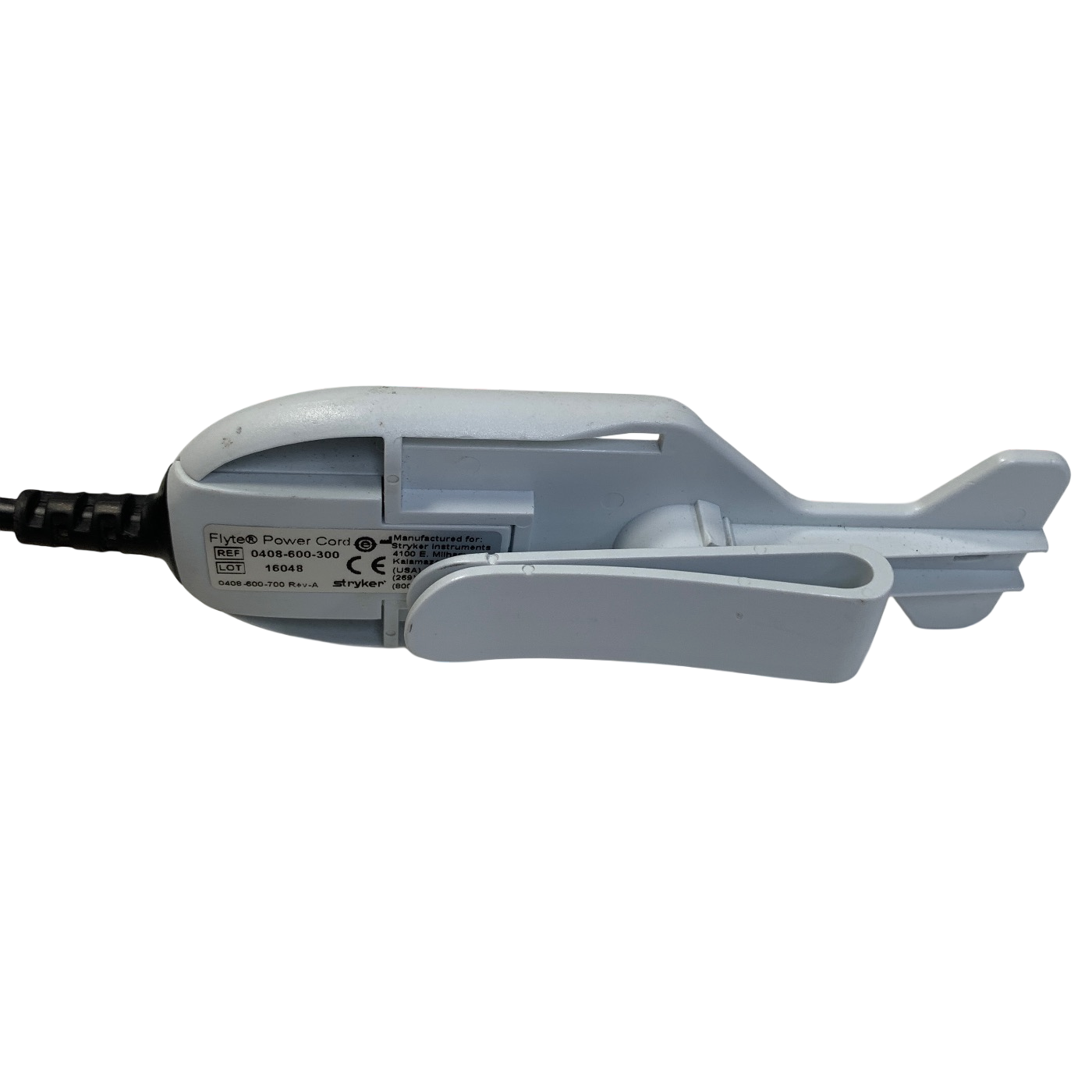 Stryker REF 0408-600-000, FLYTE HELMET w/ 0408-600-300, Flyte Power Cord