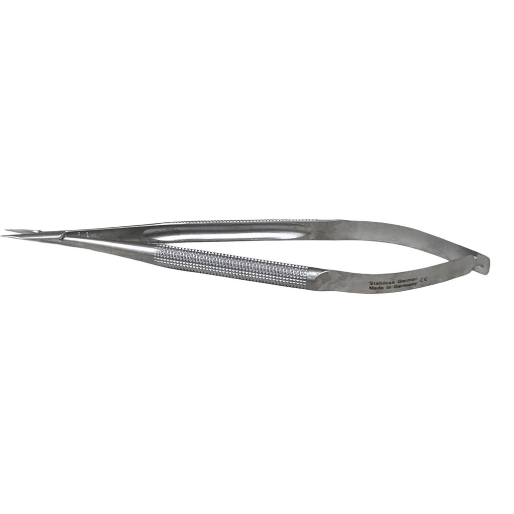 ASSI REF BS-15-8 Microsurgical Needle Holder 15cm Straight 0.4mm Tip No Lock