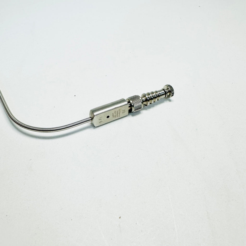 JARIT 285-478 Frazier Suction Tube, 9Fr Angled 90° , 7-1/2" Stainless Instrument