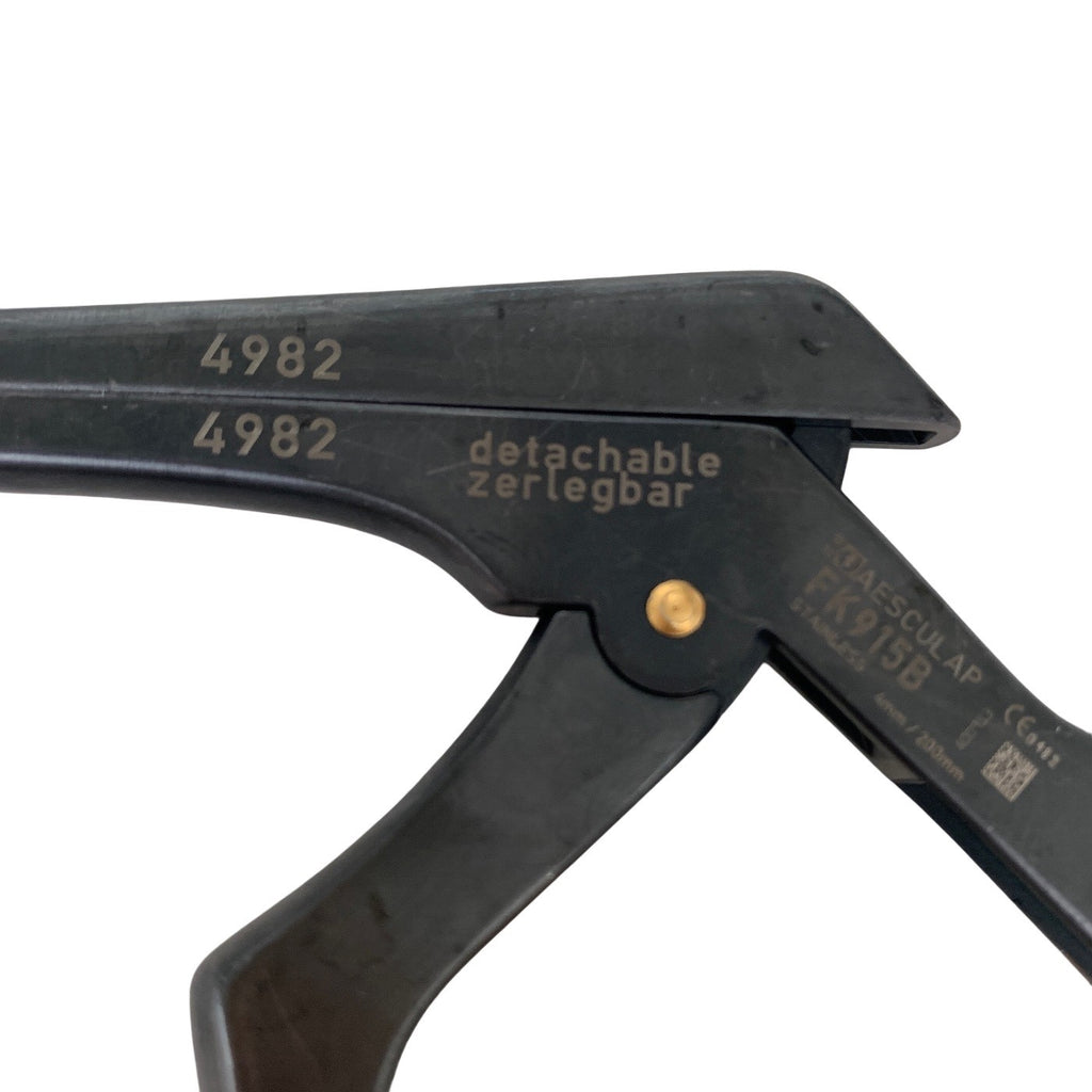 Aesculap FK915B Kerrison Bone Punch 4mm 130 Deg Upward Noir Detachable Rongeur