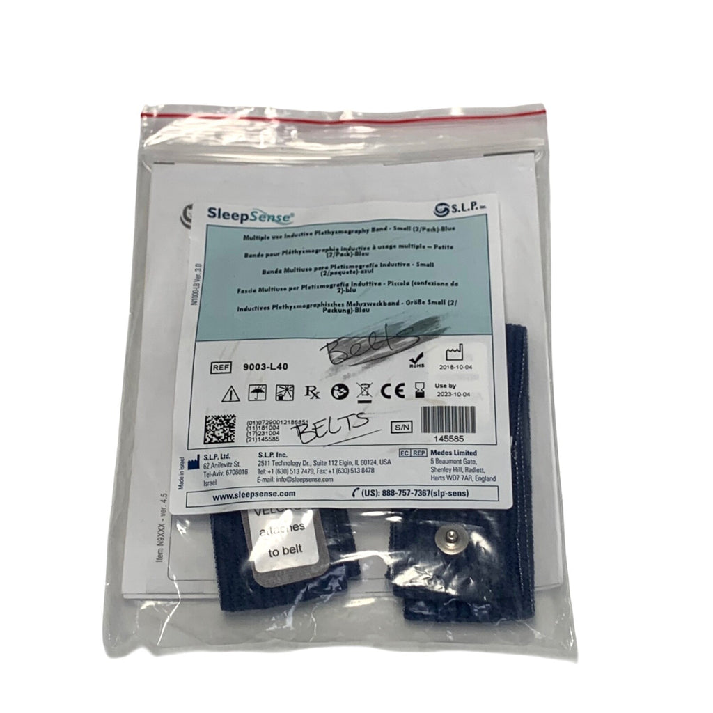 SleepSense REF 9003-L40, MULTIPLE INDUCTIVE PLETHYSMOGRAPGHY BAND, SMALL