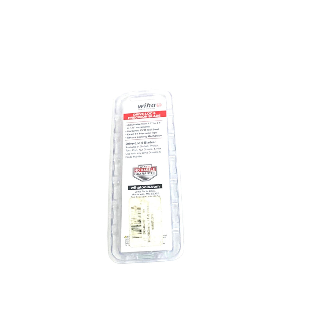 WIHATOOLS REF 28106, Drive-Loc VI Slotted Reversible Blade 3.5mm x 4.5mm