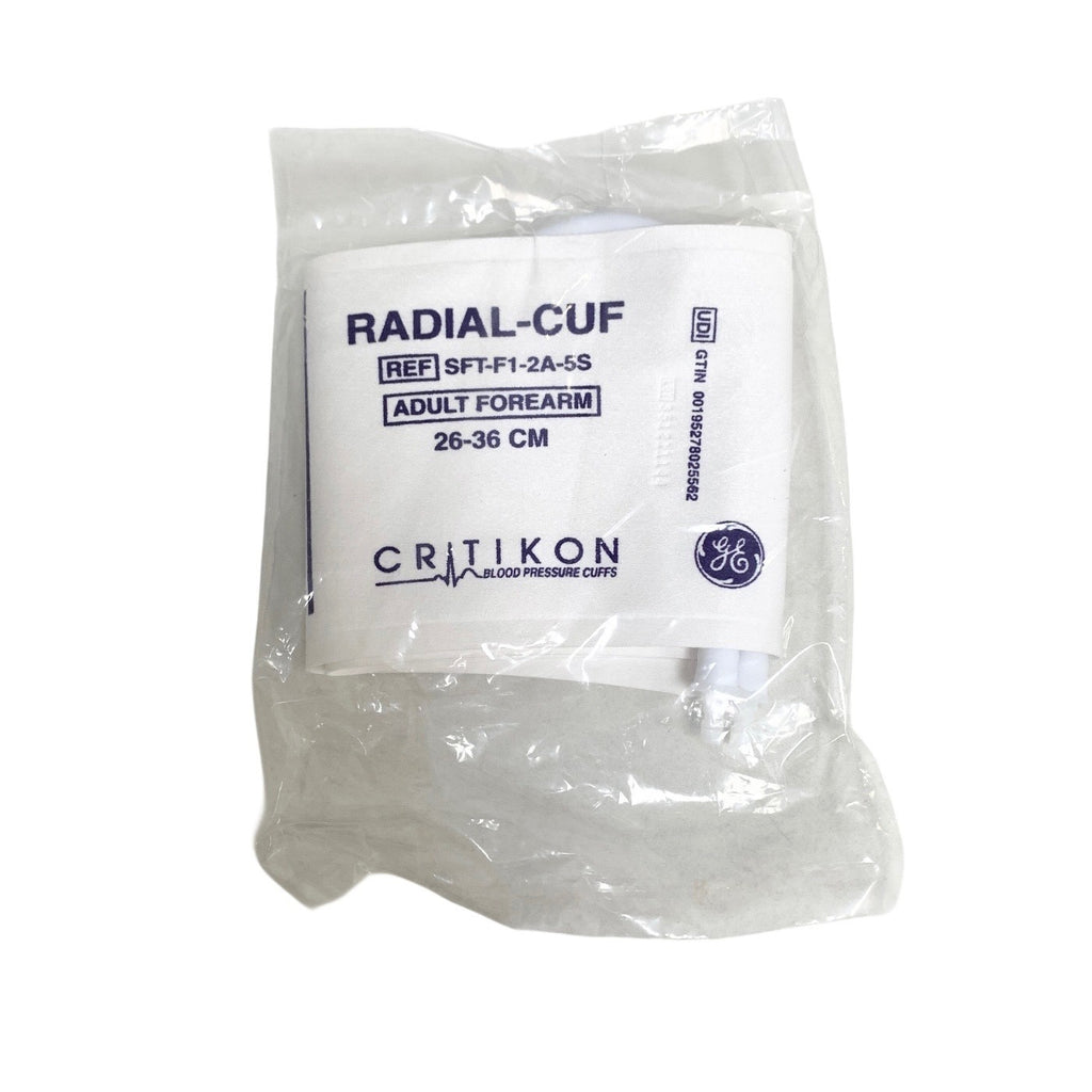 GE Critikon REF SFT-F1-2A-5S, RADIAL-CUF, ADULT FOREARM 26-36 CM, NEW