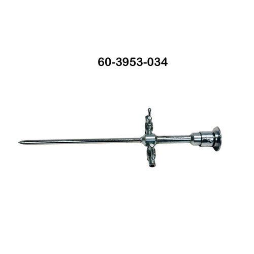 60-3953-034 Arthroscopic Sheath W/ 3953-31 Trocar Instrument