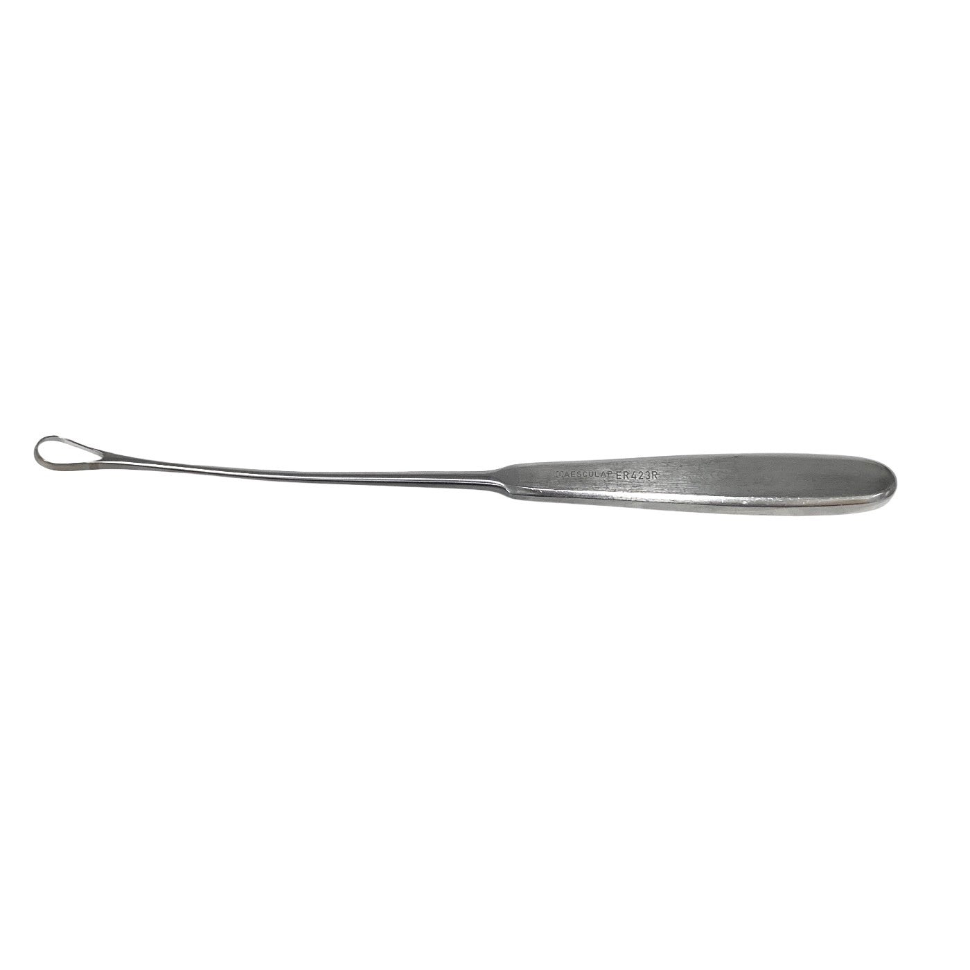 Aesculap ER423R Sims Uterine Curette Size #3 Blunt Rigid 10" Surgical Instrument