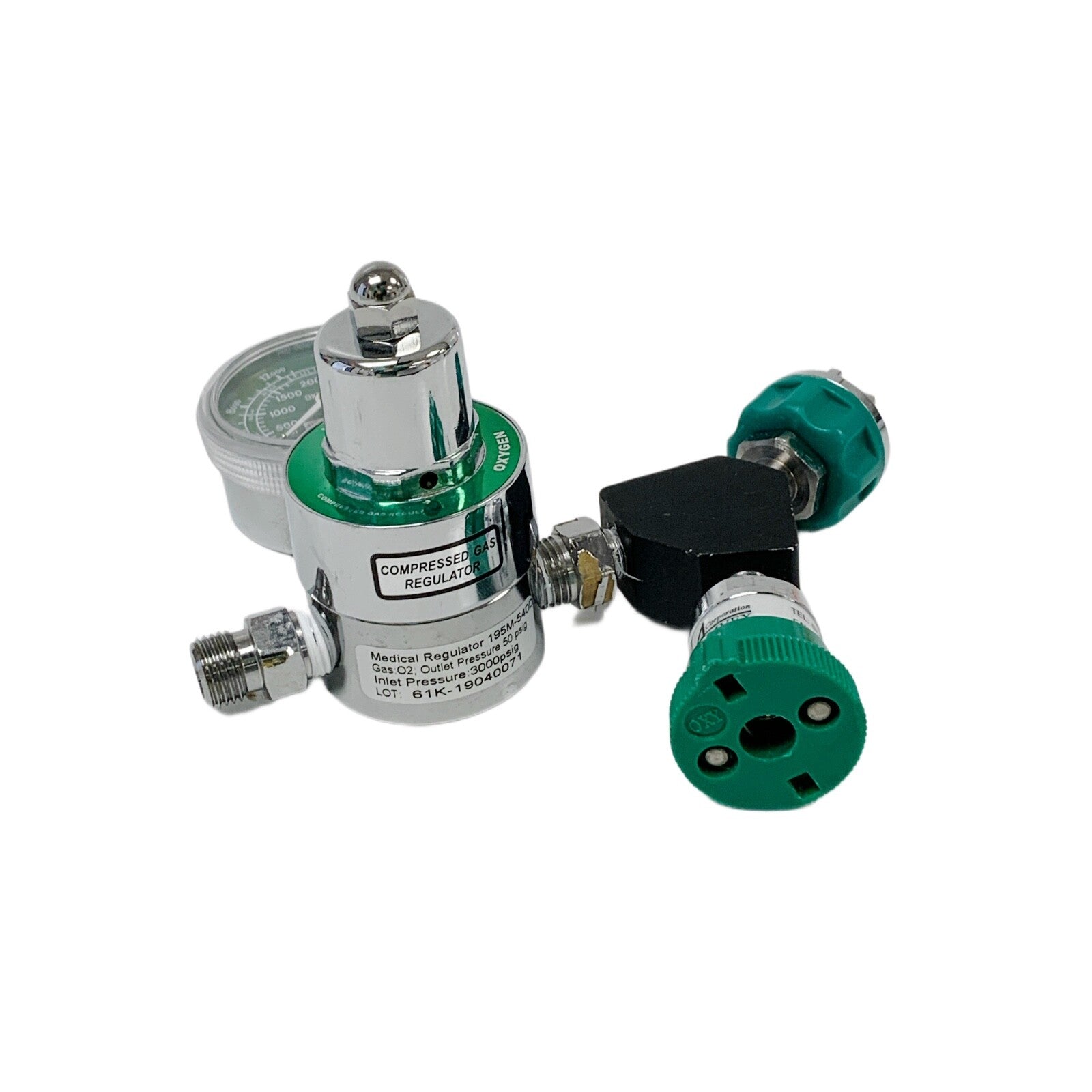 WT FARLEY Oxygen Compressed Gas Regulator