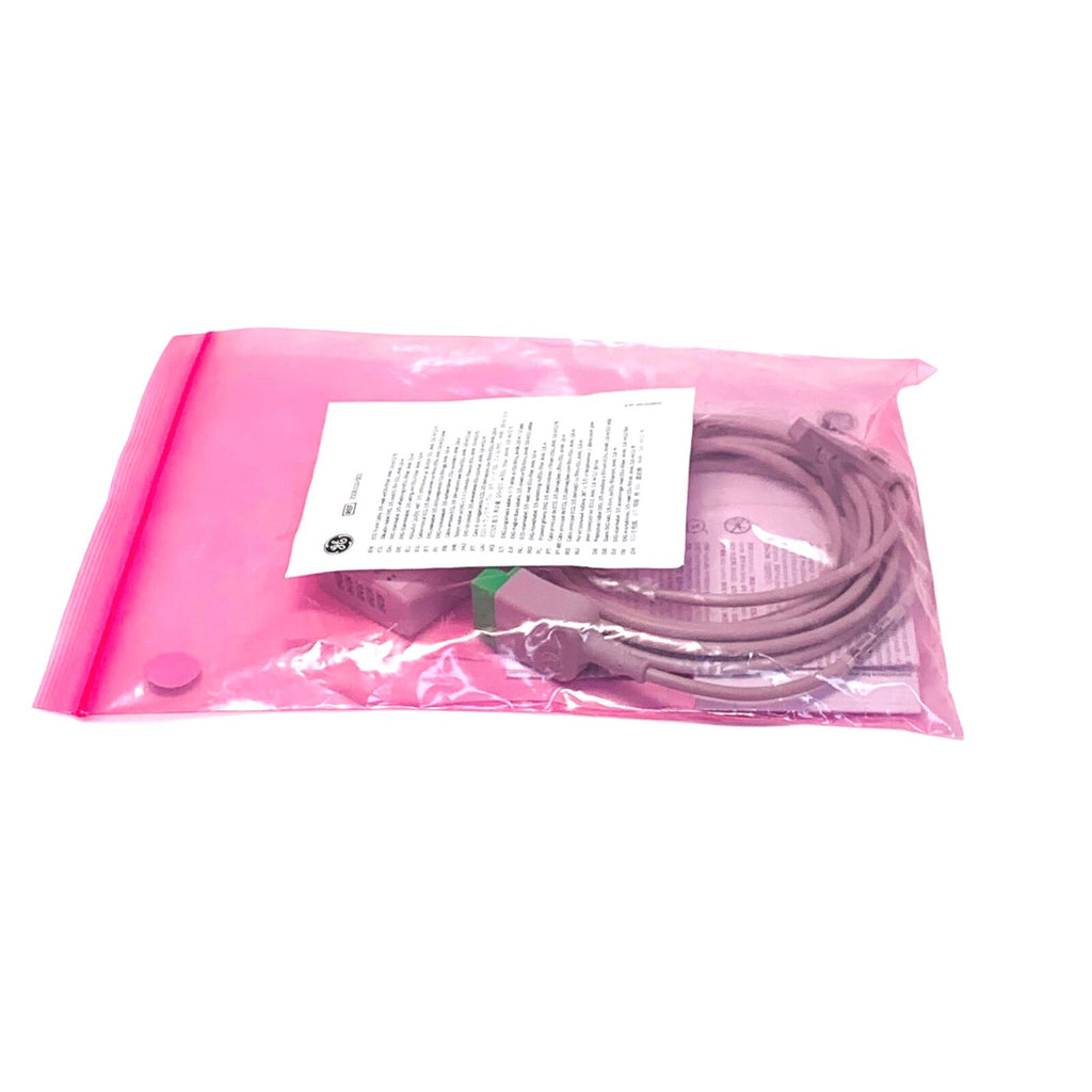GE REF 2106310-001, ECG Trunk Cable 3/5 Lead W/ESU Filter, AHA, 3.6m/12ft.