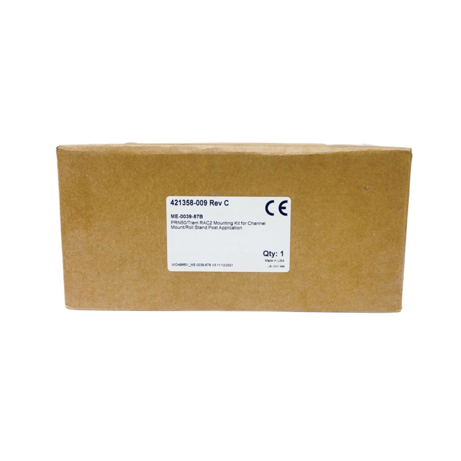 GCX 421358-009 PRN-50 Tram-rac 2 Mounting Kit for Channel, 2'' Pole ME-0039-87B