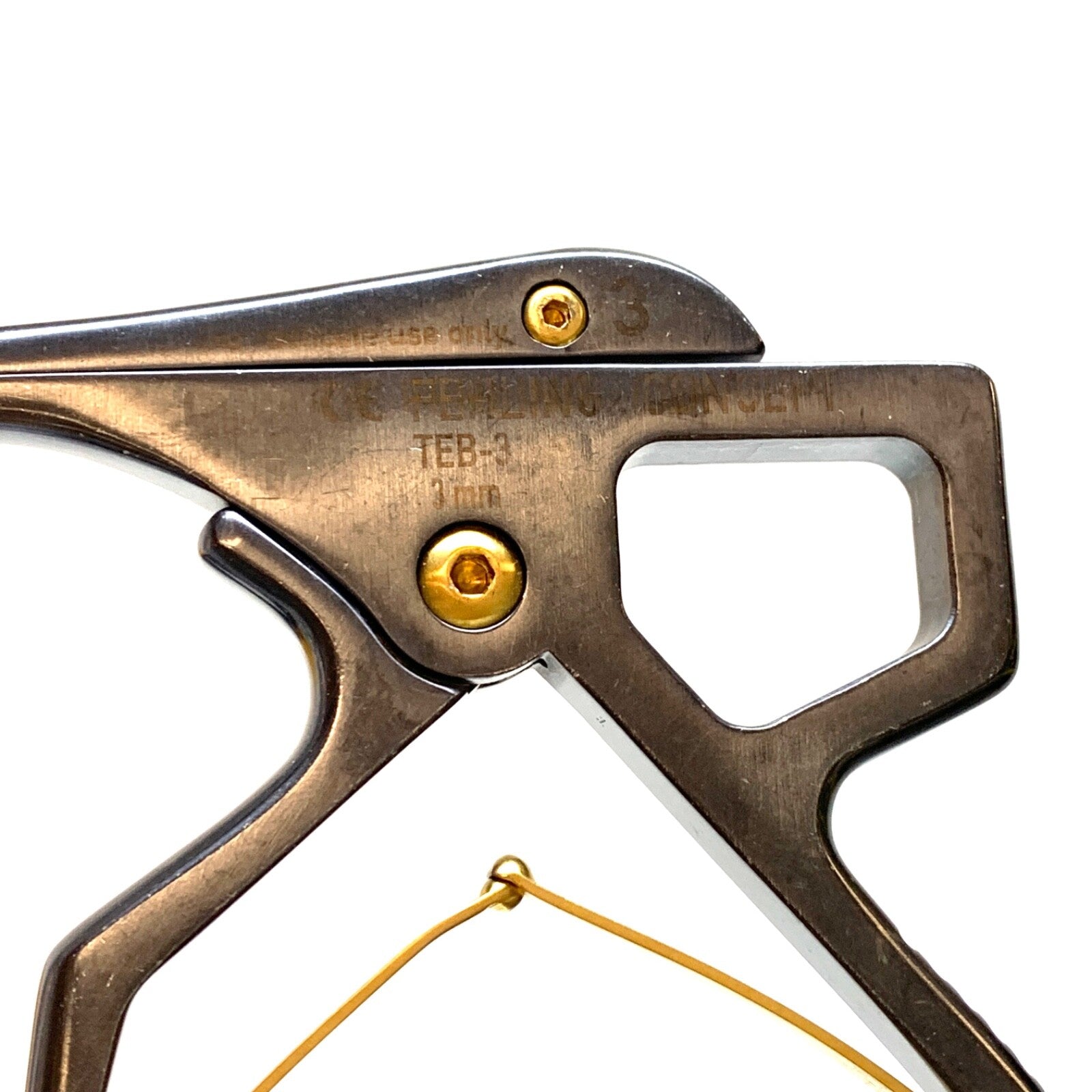 Fehling REF TEB-1,TEB-2,TEB-3, 1,2,3mm Concept Classic Kerrison Punch, Flat Foot
