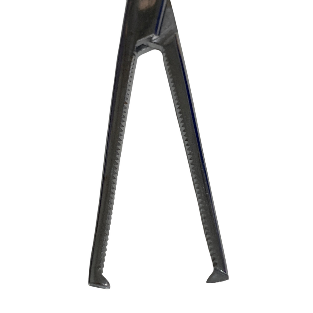 JARIT, REF 105-230, LOT OF 5, KOCHER FORCEPS, 1 X 2 TEETH, 5 1/2 INCHES