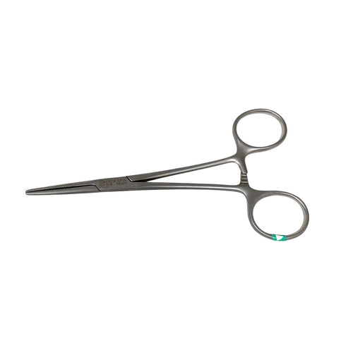 Aesculap Ref BH134R, Hemostatic Forceps, straight, 140 mm (5 1/2")