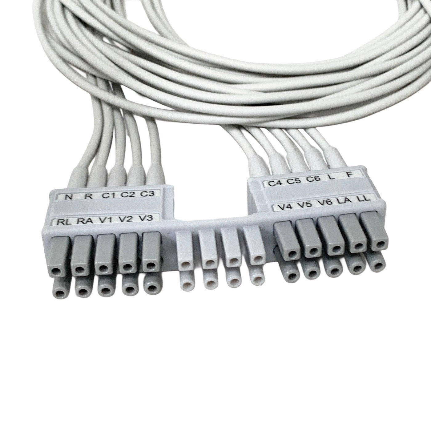 MAC REF-MTM10-LB, ECG Leadwires 10-Lead AHA Banana Plug Mortara Compatible
