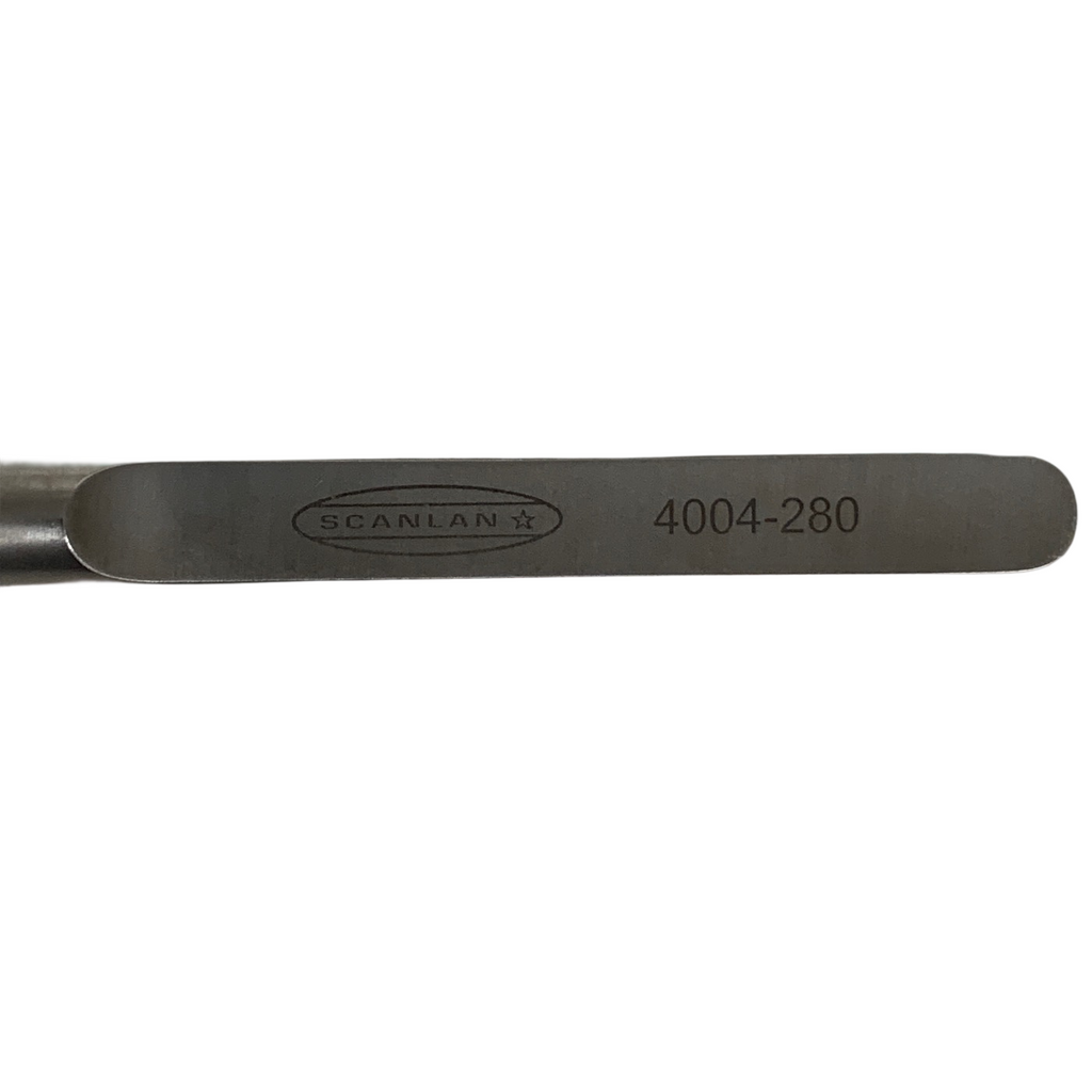 SCANLAN 4004-280 Micro Forceps, round handle, 1mm Diamond Plated ring tips
