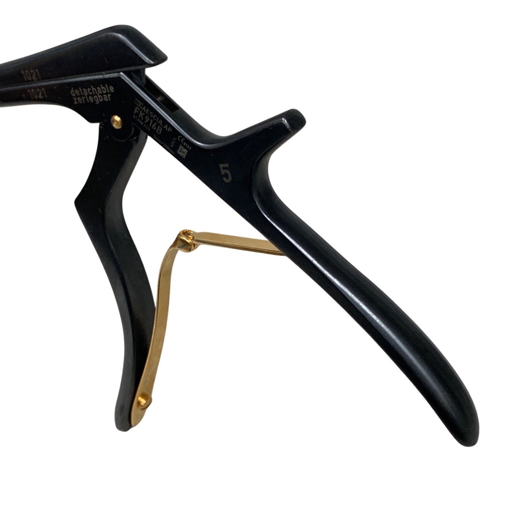 Aesculap FK916B Noir Kerrison Bone Punch 5mm 130° Up 200mm Detachable Rongeur