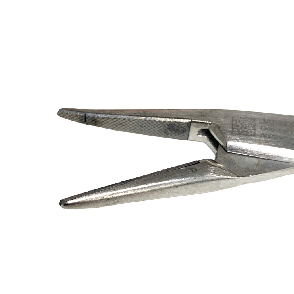 JARIT 121-131 Durogrip Crile Wood TC Tungsten Carb-Bite Needle Holder 7"