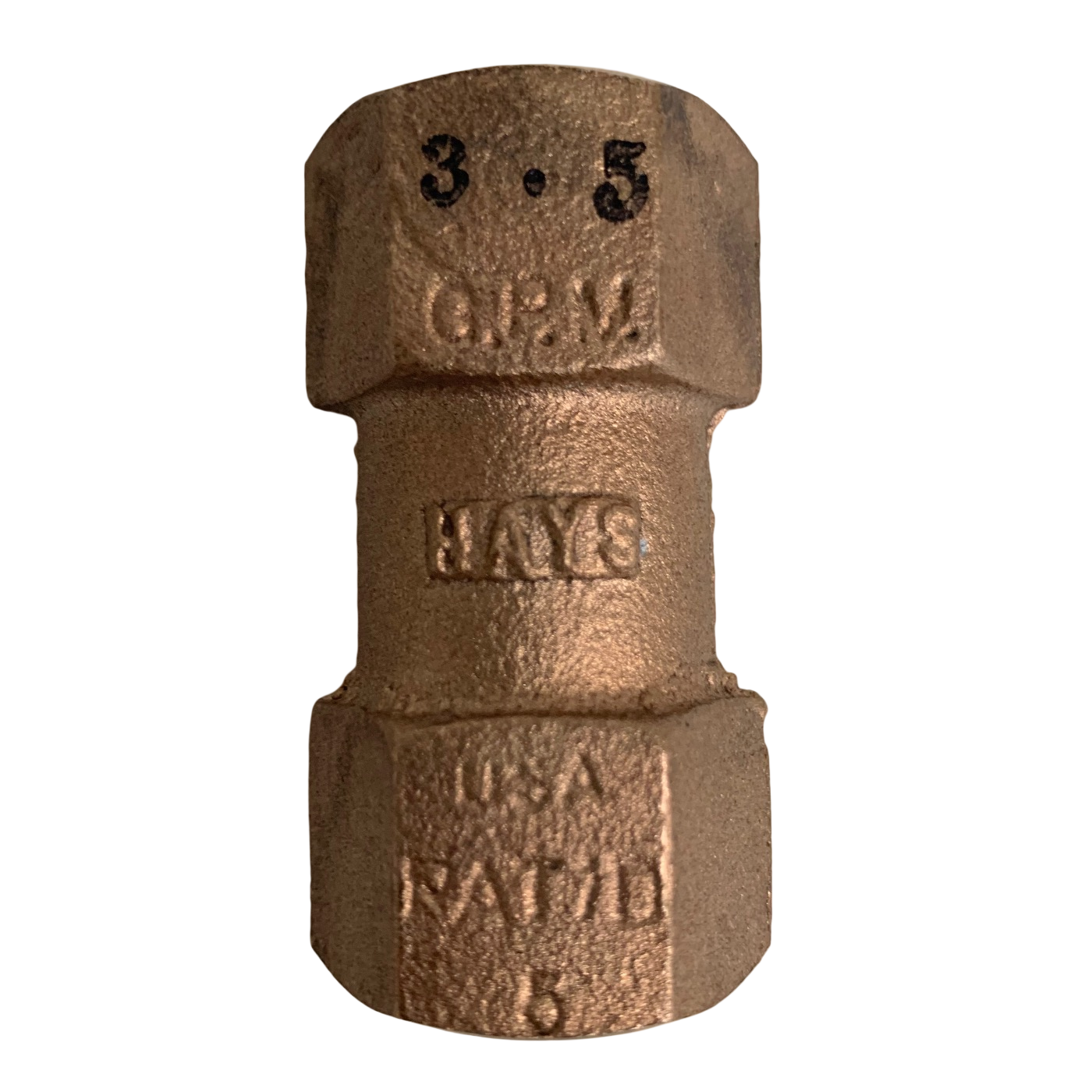 HAYS 1/2" VALVE,CALIBRATED FLOW 3.5 GPM