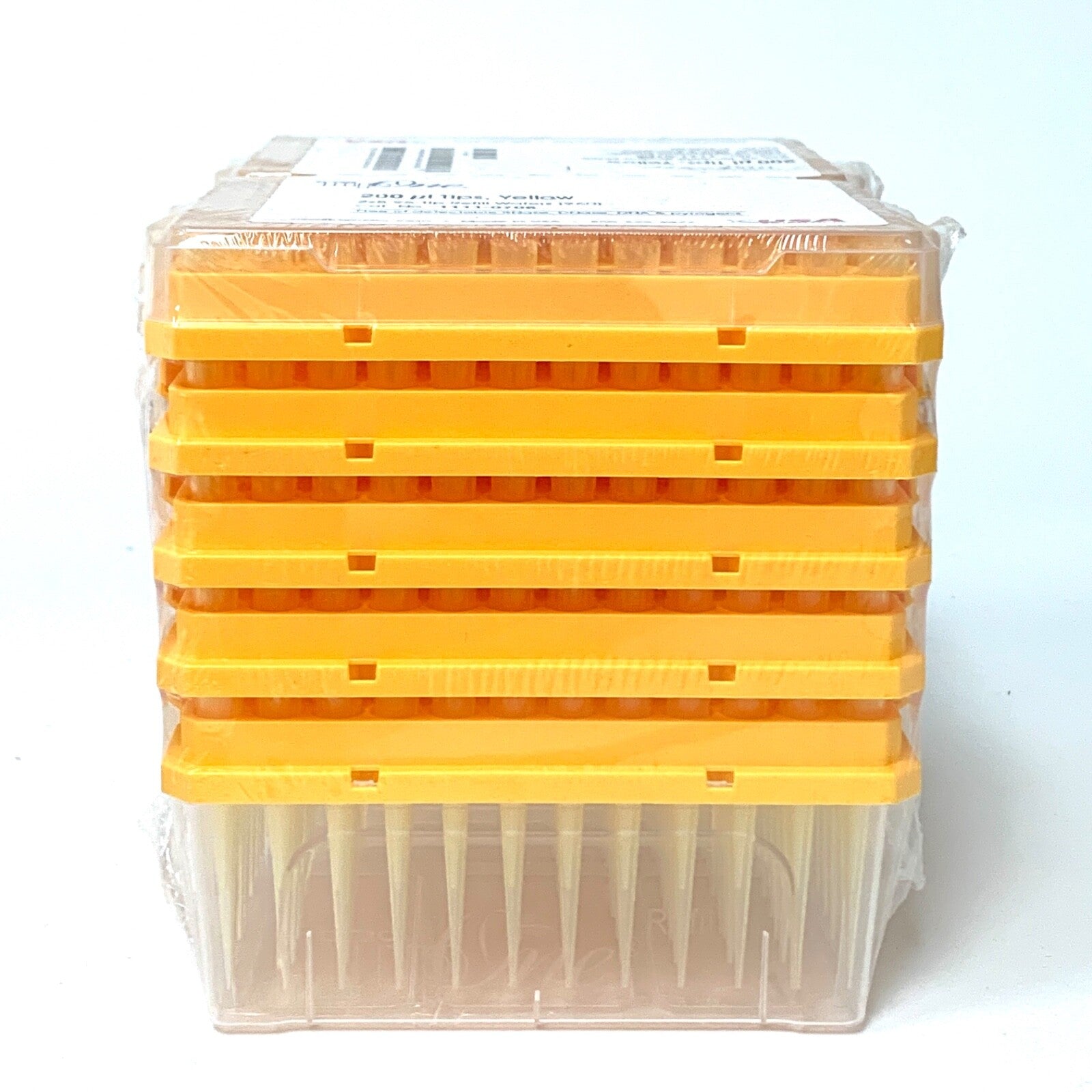 TipOne REF 1111-0706, 200 ul Tips Yellow, 2x5 96-Tip Refill Wafers, (960)