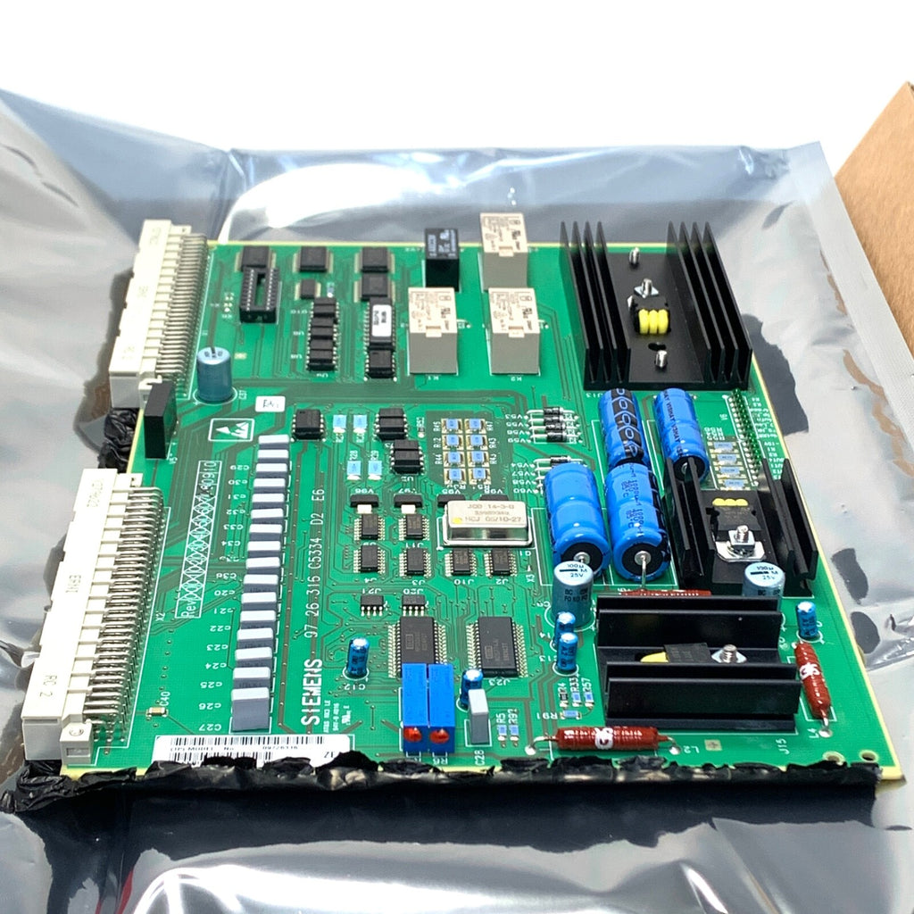 Siemens REF 9726316, C5334 D2 E6, Radiology Board